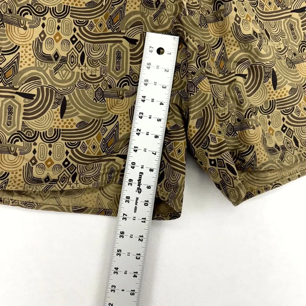 Patagonia Mens Swim Boardshorts‎ Green Brown Size 38